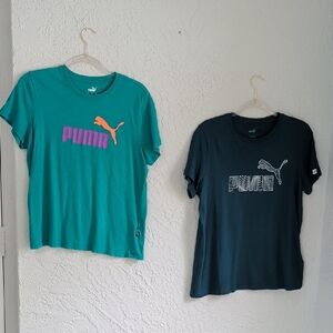 Pair of Ladies Puma Athletic Tees | Size L